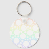 Alleen regenboogtrillingen sleutelhanger (Achterkant)