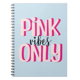 Alleen roze vibes notitieboek