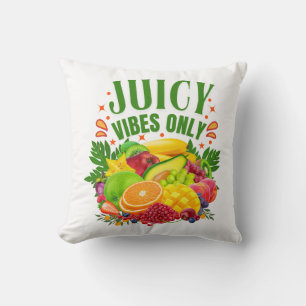 Alleen sappige vibraties: vers fruit en een gezond kussen