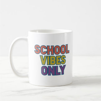 Alleen schoolse sfeer koffiemok