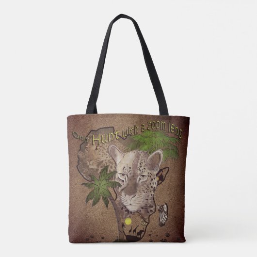 Alleen shunt met een zoomlens draagtas (Achterkant)