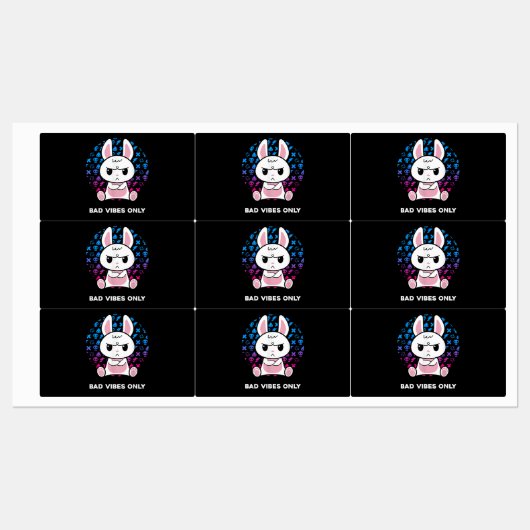 Alleen Slechte Vibes Labels (Vel)