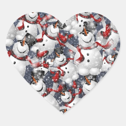 alleen sneeuwpoppen stickers (Voorkant)