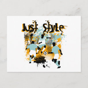 Alleen Soccer Tshirts en cadeautjes Briefkaart