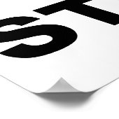 Alleen Staph (Bacteria Prokaryote) Poster (Hoek)