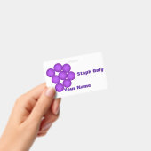 Alleen staph Microbiology Lab Badge (Handheld)