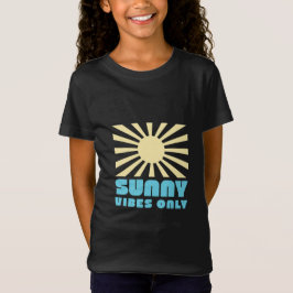 Alleen Sunny Vibes – Bold Retro Sunshine Graphic T-shirt