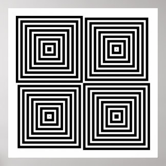 Alleen symmetrische vormen van kunst 08 poster