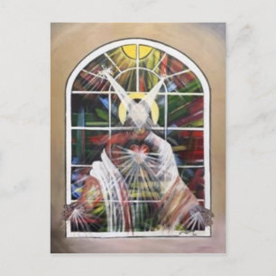 Alleen Teach Love Briefkaart