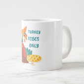 Alleen Turkije-vibes Extra Grote Beker (Voorkant rechts)