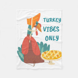 Alleen Turkije-vibes Fleece Deken