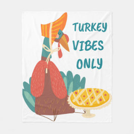 Alleen Turkije-vibes Fleece Deken