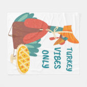 Alleen Turkije-vibes Fleece Deken (Voorkant (Horizontaal))