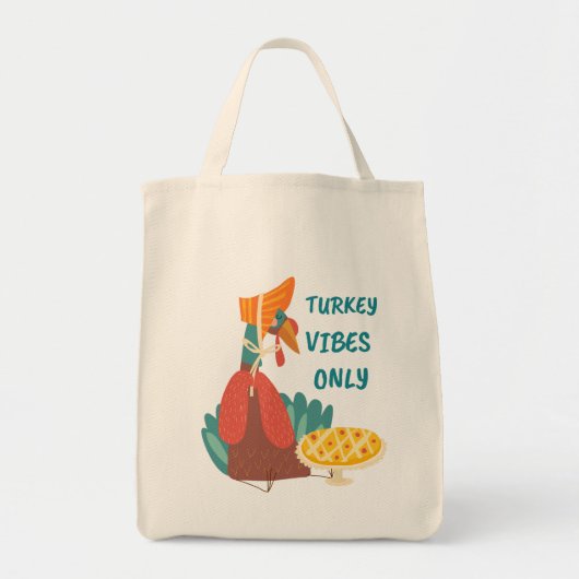 Alleen Turkije-vibes Tote Bag (Voorkant)