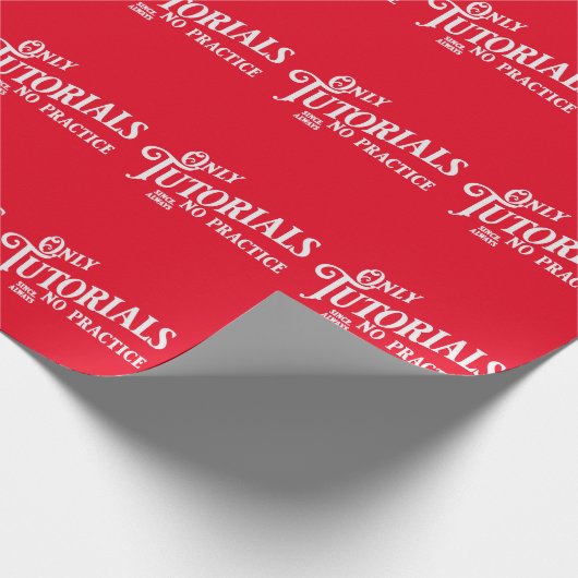 Alleen tutorials, geen praktijk cadeaupapier (Hoek)