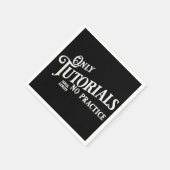 Alleen tutorials, geen praktijk servet (Hoek)