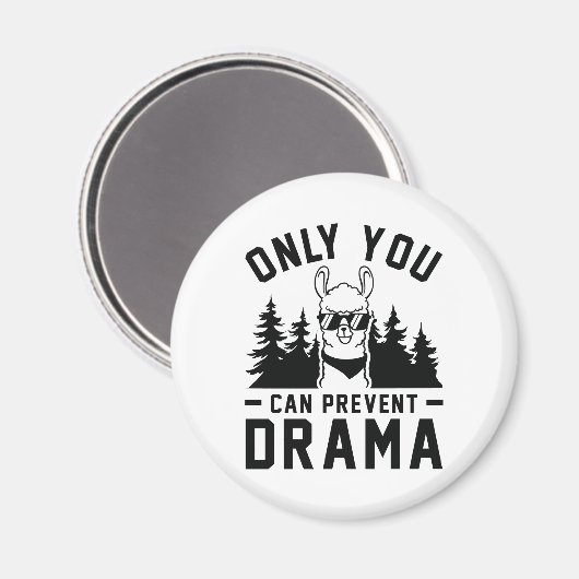 Alleen u kunt Drama voorkomen Magneet (Voorkant / Achterkant)