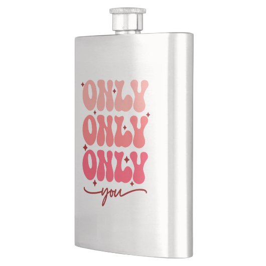 Alleen u valentijnse flacon (Links)