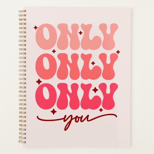 Alleen u valentijnse planner (Voorkant)