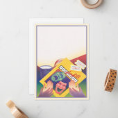 Alleen vaste ruimte © notitiekaartje (Voorkant / Achterkant in situ)