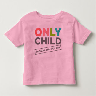 Alleen vervaldatum kind [uw datum] kinder shirts