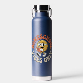 Alleen vibes voor thuisonderwijs waterfles