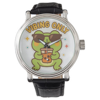 Alleen Vibing Horloge