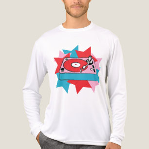 Alleen vinyl Tri-Blend shirt
