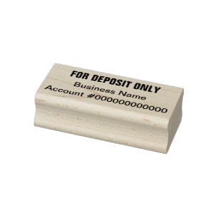 Alleen voor aanbetaling zakelijke Sjabloon Rubberstempel