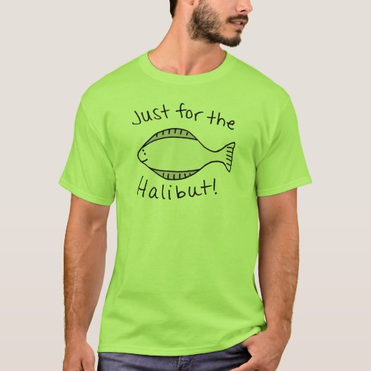 Alleen voor de Halibut T-shirt (Voorkant)