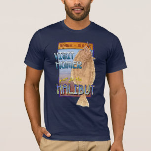 Alleen voor de Halibut T-shirt