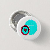 ALLEEN Voor Helder & Vrolijke Knop Ronde Button 3,2 Cm (Voorkant /achterkant)
