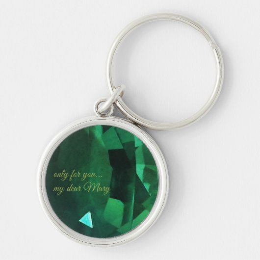 Alleen voor je Emerald Sleutelhanger (Voorkant)