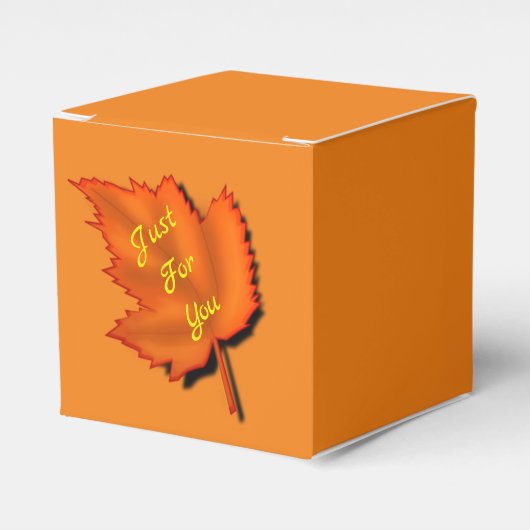 Alleen voor jou bedankdoosjes (Voorkant Zijde)