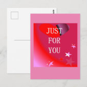 Alleen voor jou briefkaart (Voorkant / Achterkant)