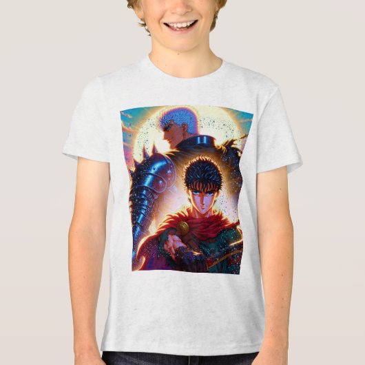 Alleen voor jou Tri-Blend shirt (Voorkant)