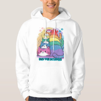 Alleen voor Kattenliefhebbers Design Pullover Hood