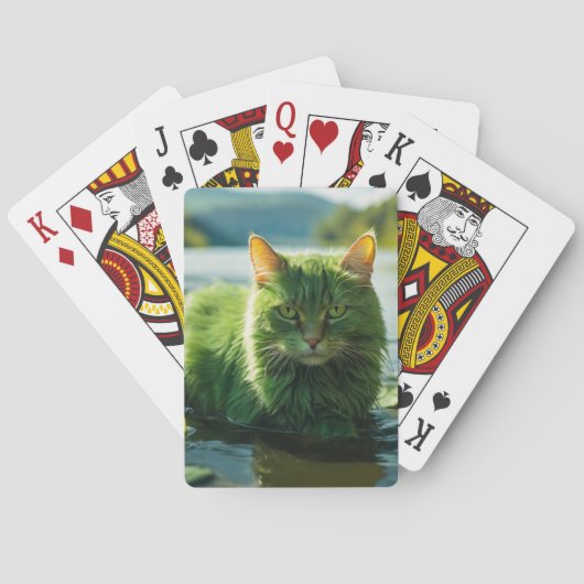 Alleen voor kattenliefhebbers: pokerkaarten (Achterkant)