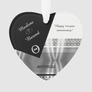 Alleen voor Marlene en Barend Ornament