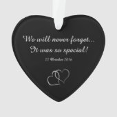 Alleen voor Marlene en Barend Ornament (achterkant)