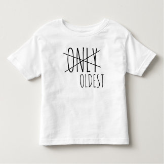 Alleen voor Oldest, nieuwe babyaankondiging Kinder Shirts