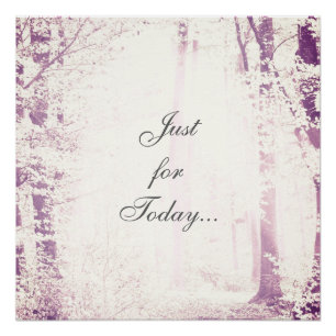 Alleen voor vandaag perfect poster