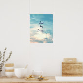 Alleen voor vandaag... poster (Keuken)