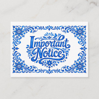 Alleen voor volwassenen!💙🍋 Azul & Limone Romance Informatiekaartje