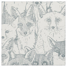 alleen vossen leisteen zachte witte stof