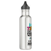 Alleen wiskunde leraar omdat fulltime multitasking waterfles (Links)