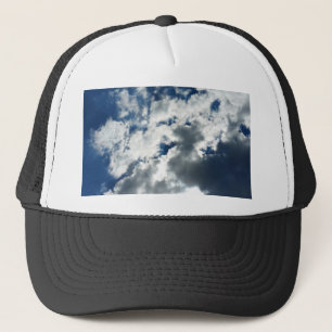 Alleen wolken trucker pet