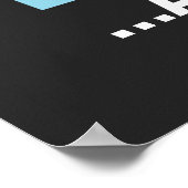 Alleen zorg over sleutel poster (Hoek)