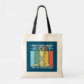 Alleen zorg over sleutel tote bag (Achterkant)