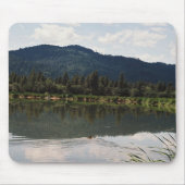 Alleen zwemmen.... muismat (Voorkant)